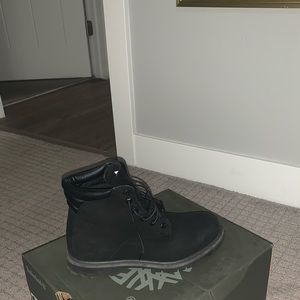 Waterville 6IN Water Proof Timberland Boots ‘Nubuck Black’